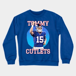 Delicious tommy cutlets Crewneck Sweatshirt